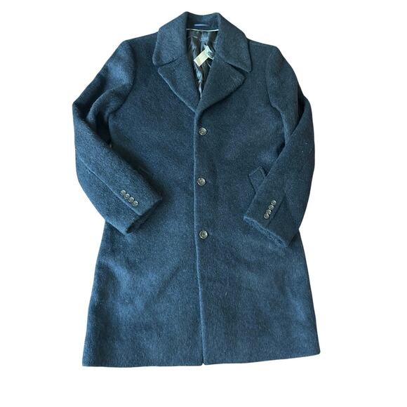 J. Crew Ludlow raglan-sleeve insulated topcoat in English wool mens 40R NWT - Picture 1 of 7
